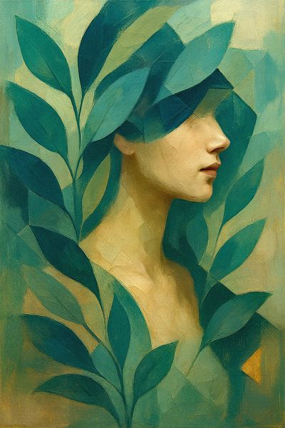 Grünes Schweigen von Moonheart Artworks