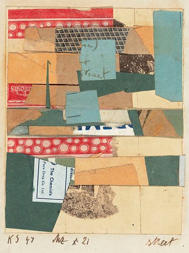 Kurt Schwitters - Mz x 21 Street (1947)