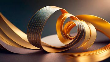 Gouden band met ontwerp van Mustafa Kurnaz
