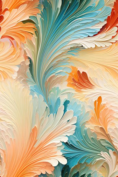Suminagashi Marmorierte Textur #XXI von Studio XII