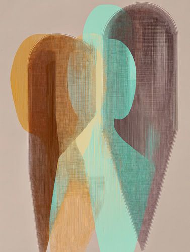 Kleurrijke Abstracte Schaduwen
