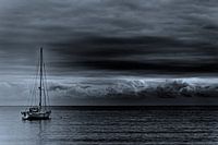 Segler vor Anker