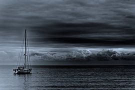 Sailors at anchor by Ken Kühlbrandt