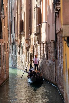 Gondel in Venedig von Jolanda van Eek en Ron de Jong