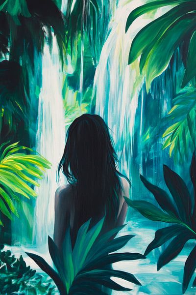 Verborgene Schönheit im Dschungel von Poster Art Shop