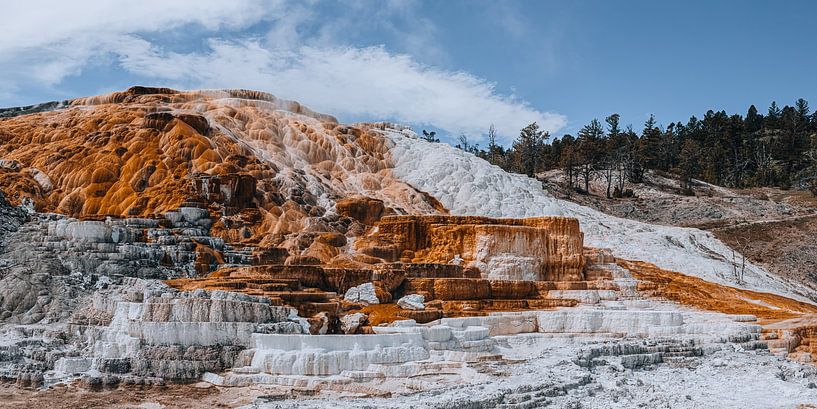 Mammoth Hot Springs, Yellowstone, Wyoming par Henk Meijer Photography