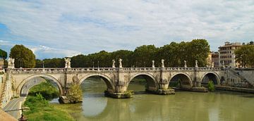 Brug over de Tiber in Rome