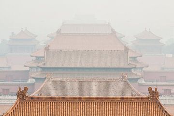 De verboden stad in Peking, China