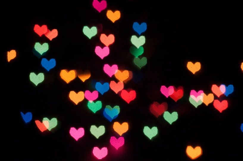 Bokeh Herzen von Richard Wareham