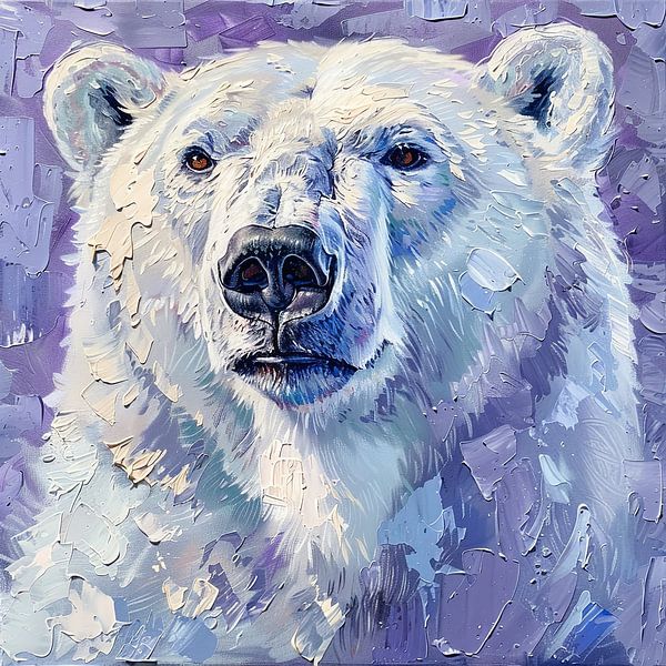 Polar bear by Poster Art Shop
