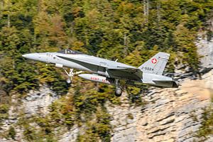 Boeing F/A-18C Hornet der Schweizer Luftwaffe.