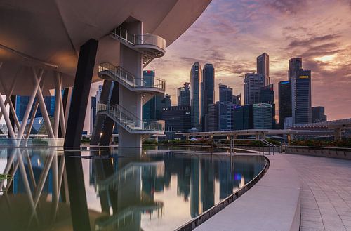 Singapore Architecture at Marina Bay