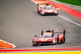 Les hypercars Ferrari 499P à Spa-Francorchamps sur Sjoerd van der Wal Photographie