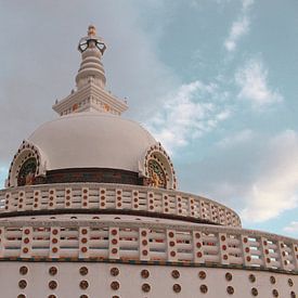 Shanti Stupa in Leh van Your Travel Reporter