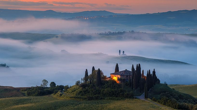 Belvedere at sunrise by Henk Meijer Photography