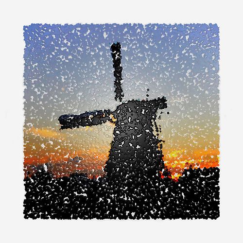 Abstract Stijl Rondjes Molen