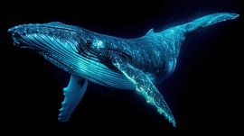 Whale in a water panorama by TheXclusive Art