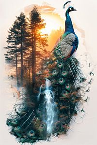 Waterval en Pauw 1 van 2