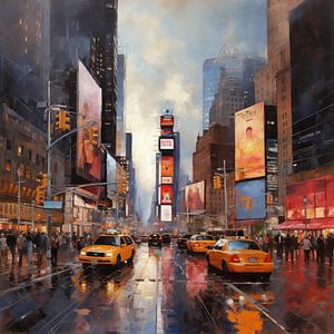 New York - Times Square sur The Xclusive Art