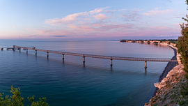 Sonnenaufgang bei Stenvs Klint, Dänemark