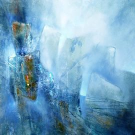 Composition abstraite sur Annette Schmucker