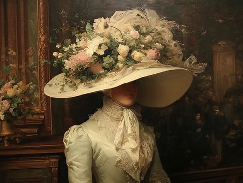 Women's Ivory Garden Hat