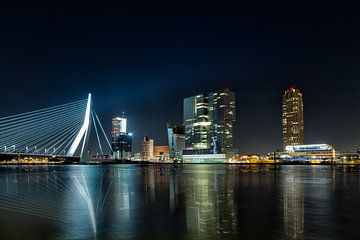 Rotterdam Skyline at Night