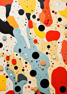 Terrazzo pattern art  3 #terrazo by JBJart Justyna Jaszke