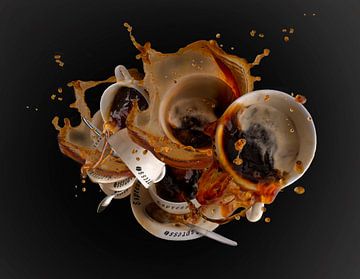 Instorting van de koffie van Alex Neumayer