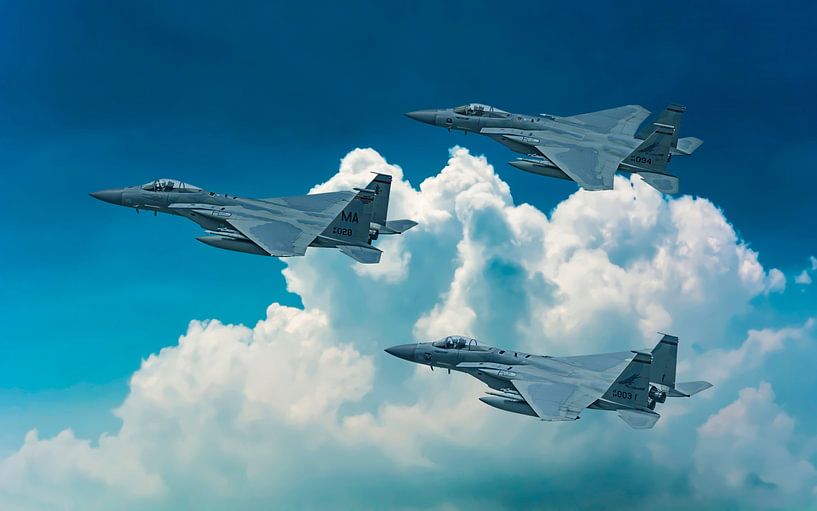 McDonnell Douglas F-15 Eagle by Gert Hilbink