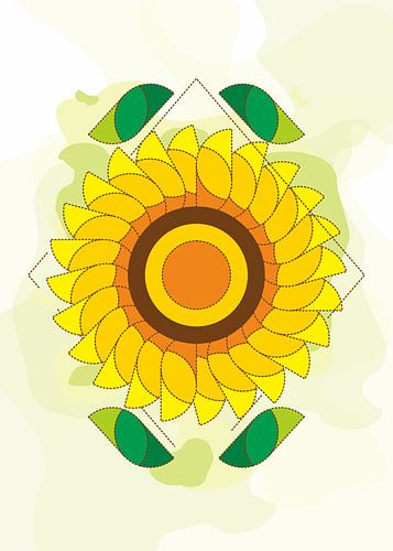 ESTHETISCHE ZONNEBLOEM