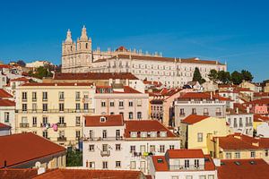 Lissabon, Alfama, Monastère São Vicente de Fora van Bert Beckers