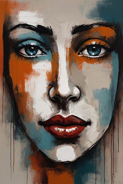 Close-up lady by Art & Soul Creations