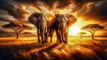 Elefant | Elefanten