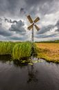 Traditionele windmolen, Weerribben van Jenco van Zalk thumbnail