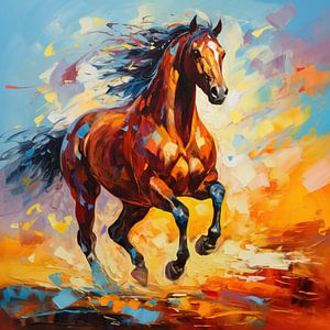 Pferd | Pferd von De Mooiste Kunst