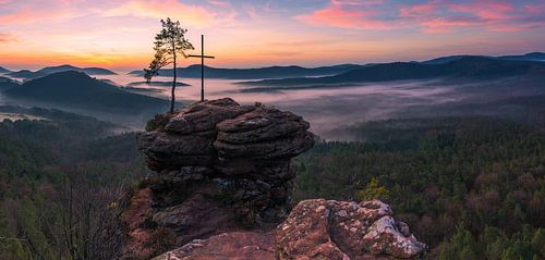 Panorama op de Rötzenberg