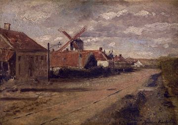 Henri De Braekeleer, De molen van het Kiel, 1885-88 van Atelier Liesjes