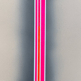 Core Square – Impression artistique « Neon Stripe », édition carrée sur HouseHeart