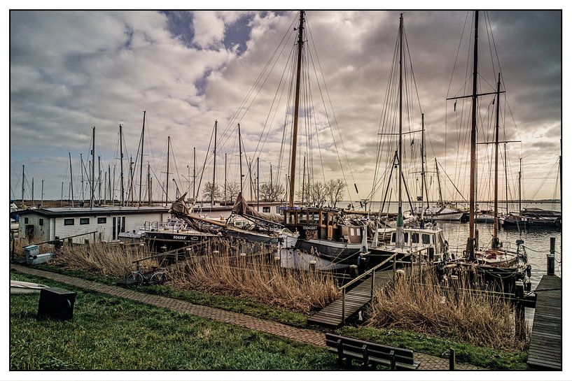 Hafen von Durgerdam von nol ploegmakers