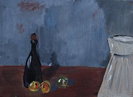 Bottle and vase by Kjeld Olsen