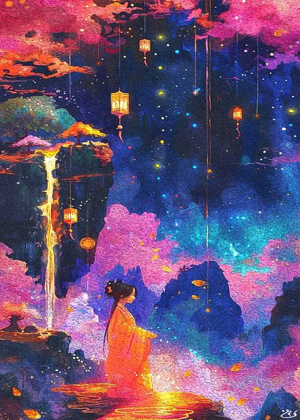 night mountain by ahmad hanan attaki