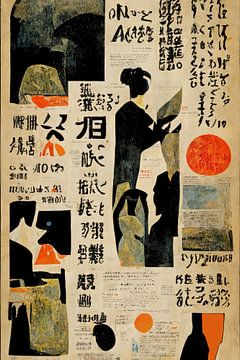 Japanese Newspaper No 2 von Treechild