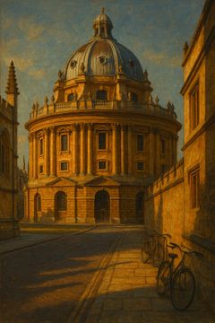 L'éclat de l'érudition à Oxford - Le Radcliffe en silence