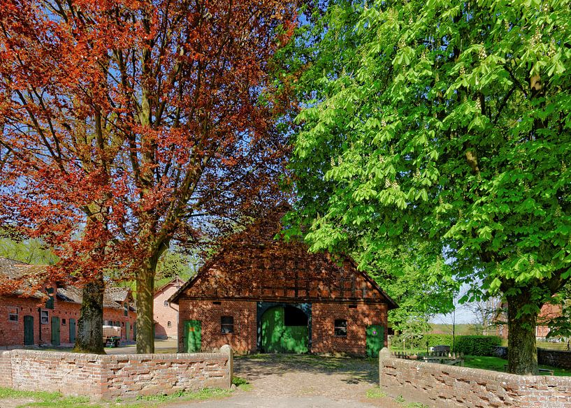 Picturesque Farm House by Gisela Scheffbuch