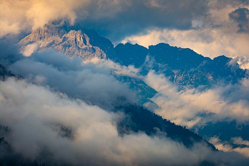 Haunold im Wolkenmeer von Martin Wasilewski