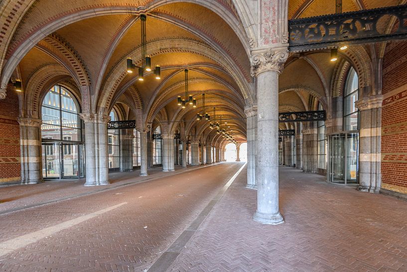 Tunnel under the  Rijksmuseum in Amsterdam during a weekday morning by Sjoerd van der Wal Photography