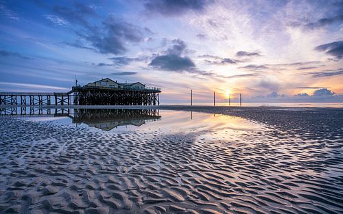 Sankt Peter Ording, Nordfriesland, Deutschland