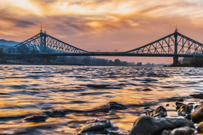 "Blaues Wunder", Dresden von Gunter Kirsch