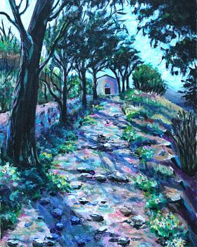 Paysage grec - Île d'Aigina